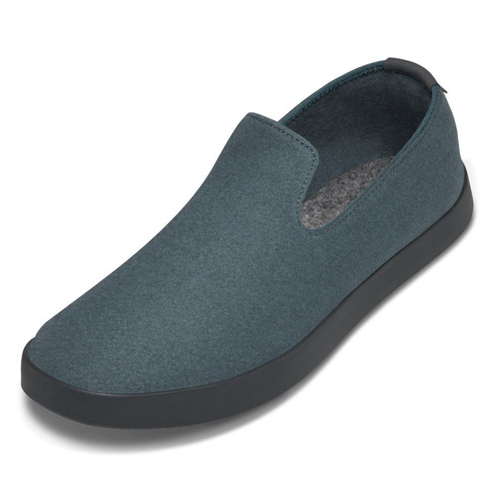 Allbirds Women's Wool Loungers - Slip-Ons Blue - IHA592016